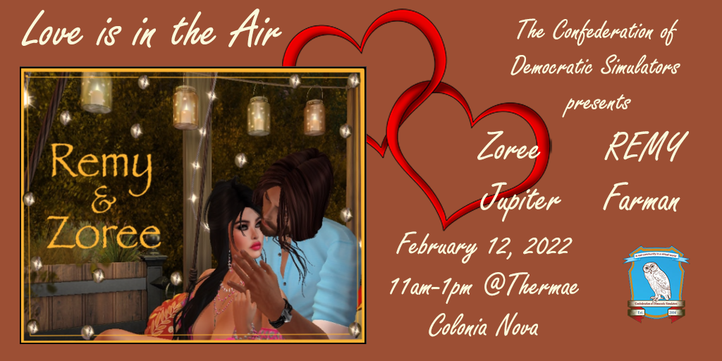 “Love is in the Air”: Thermae – Feb 12, 2022