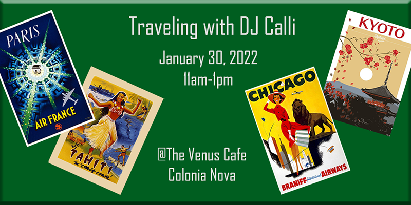 DJ Calli: Venus Cafe – Jan 20, 2022